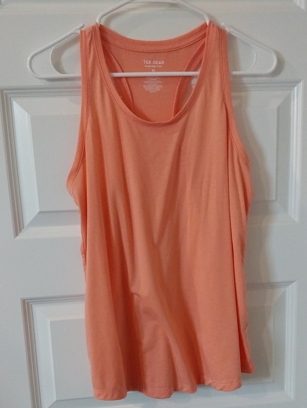 tek gear Women's Peach Racerback Tank Top
